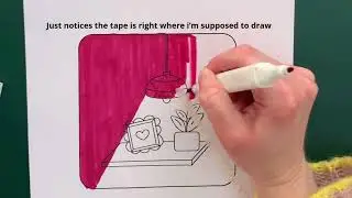 My first attempt with a new drawing technique #colouringpage #coloringbook #coloringbookforadult