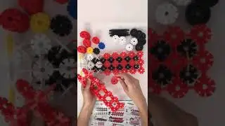 Building a Brain Flakes Fire Truck Time Lapse