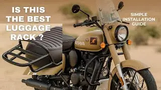 Багажная полка Хичкока на Classic 350... Ценный продукт.