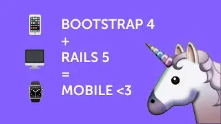 Let's Code - How to setup Bootstrap 4 on Ruby on Rails 5