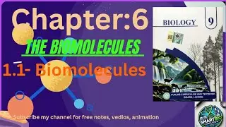 9th biology new book 2025|| Chapter 6 || Biomolecules|| Punjab curriculum textbook board