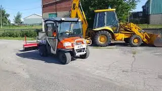 Demo with Yacare magnetic sweeper at a farm picking up metal debris