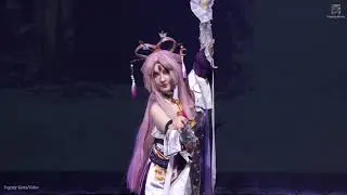 Cosplay defile - QDJENERGY - Москва - Honkai:StarRail - Фу Сюань