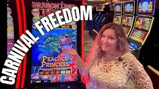 Принцесса-павлин из Dragon Link была щедра на борту Carnival Freedom