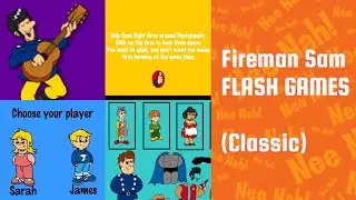 Fireman Sam Classic Flash Games Compilation