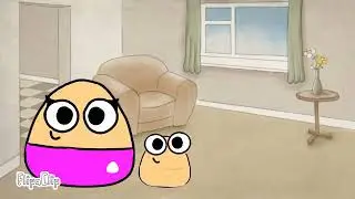 O pou arranhou o pou pequeno ficou de castigo 