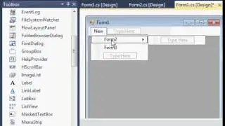 C# Tutorial 83  How to use Multiple Document Interface MDI in Windows Forms C#