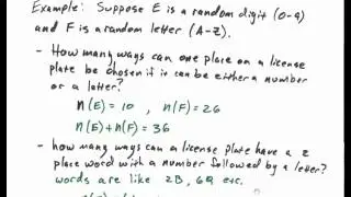 Counting and Binomial Coefficients