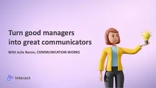turn good managers into great communicators