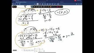 4.2: Solving Systems using Elimination 