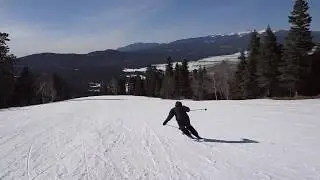 Angel Fire Ski Resort, New Mexico - Todd's Ski Video - Top of Mt to Base