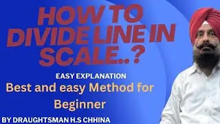 How to Divide a Line in Scale | GstarCAD Easy Tutorial | Engineering Drawing for Beginners ch- 6