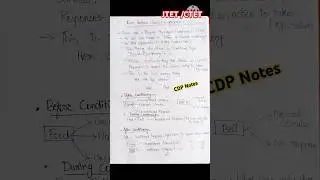 CDP Notes।। Pavlov Classical Conditioning ।। Important Topics of tet exams #jharkhand tet2025exam