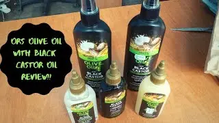 ORS OLIVE OIL WITH BLACK CASTOR RANGE REVIEW!!!