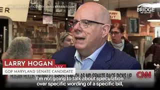 Larry Hogan Dodges Questions On If He'd Vote To Codify Roe. (4/7/2024)