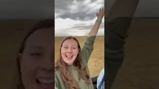 My first hot air balloon ride in Kenya with @EFUltimateBreak 🦓🎈#thisisultimate #travel #fyp #kenya
