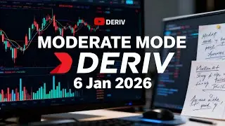DAY 2 MODERATE MODE | TRADING JOURNAL 6 JAN 2026 | DERIV FREE BOT