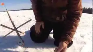 Ice Fishing with Leen's Lodge & Canal Side Cabins- Grand Lake Stream