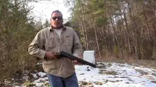 10 gauge double barrel 3 1/2 inch magnum.18 1/2 inch barrel