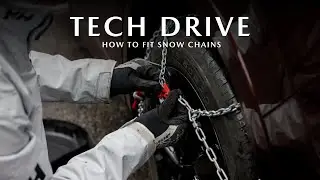 Mazda CX-80 Tech Drive: How to fit snow chains