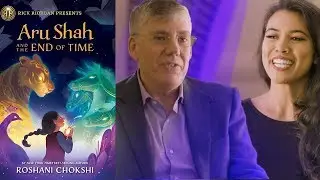 Rick Riordan & Roshani Chokshi on 