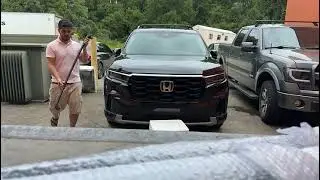 Honda Pilot 2025 Roof Rack Cross Bars Installation For Raised Rail