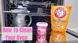 Как очистить духовку | Pink Stuff против пароварки Bissell против пищевой соды