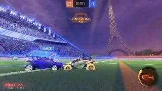Calm rocket league gameplay (gold) [first vid]