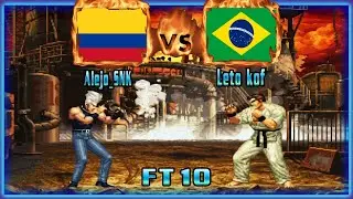 King of Fighters 95 - Alejo_SNK (COL) VS (BRA) Leto kof [kof95] [Fightcade/FT10] ザ・キング・オブ・ファイターズ'95