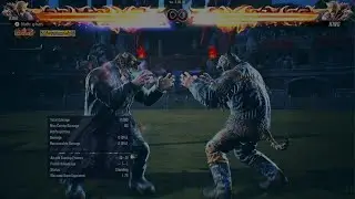 TEKKEN8 - King heat dash F2,1 most optimal combo 81 dmg
