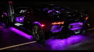 Lamborghini Aventador SVJ Modified w/ LED Lights