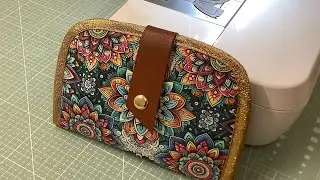 Tuto facile # petit portefeuille ⭐️couture Madalena 
