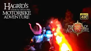 Hagrid's Magical Creatures Motorbike Adventure at Night OnRide 4KPOV Islands of Adventure 2025 12 31