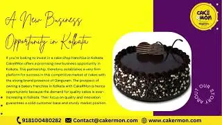 Best Cake Shop Franchise in Kolkata CakeRMon by Ganguram