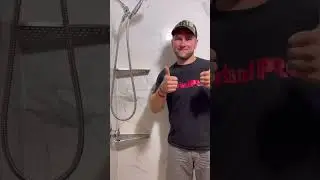 GURU Best Shower Shelves! 1/32 thickness, allowing you to install in all grout line thicknesses!