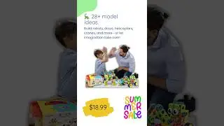 199PCS STEM Building Set 🛠️ Creative Drill Toy for Ages 3&ndash;8!