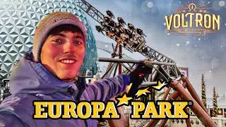 ¡¡VOLTRON NEVERA es LA MEJOR montaña rusa de Europa!! 🇩🇪 | EUROPA PARK (2)