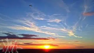 Chasing a Paramotor into the Sunset