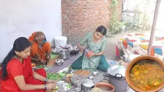Village Makar Sankranti Special Recipe | चूल्हे पर बनी पारंपरिक रेसिपी | कद्दू की खट्टी मीठी सब्जी