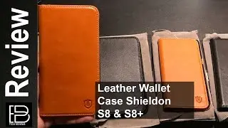 Best Samsung Galaxy S8 and S8+ Genuine Leather wallet cases from Shieldon