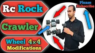 Rc Rock Crawler || Wheel 4&times;4 ||  Modifications || Video || #viral #video #rccar 