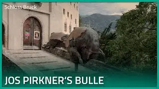 Jos Pirkner's letzter Bulle am Schloss Bruck