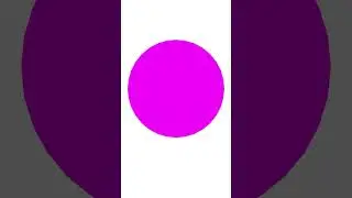 Magenta Triacontadigon White Background Down To Up #shorts