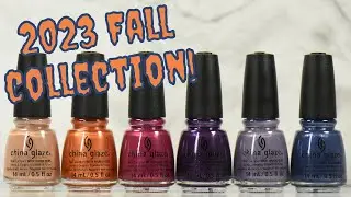 China Glaze DESERTED Fall 2023 Collection | Live Swatch & Review with Comparisons