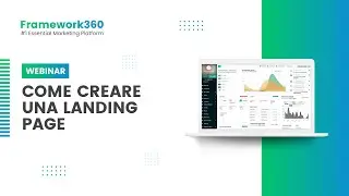 Come creare una landing page (Webinar) - Framework360