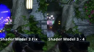BioShock - Shader Model 2 Fix vs. 3 - Comparison