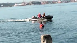 one mile swimming survivor