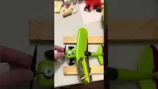 My portable ready to fly Cox airplane stooge theory construction on practice.