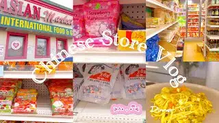 Chinese Store Vlog | Life in USA | a day in my life | *prettiest Chinese store, halal meat shopping*