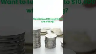 Turn $100 into $10,000 with Trading #cryptotrading #financialfreedom #money #trading #crypto